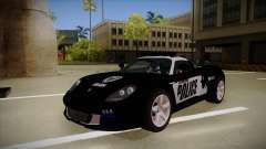 Porsche Carrera GT 2004 Police Black for GTA San Andreas