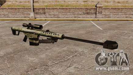 The Barrett M82 sniper rifle v6 for GTA 4