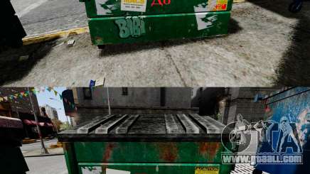 Dumpsters, Waste Management Inc. for GTA 4