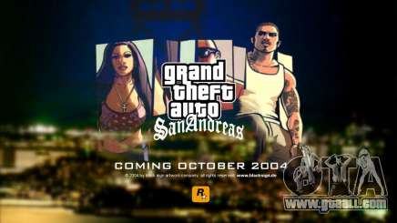 New loading screens for GTA San Andreas