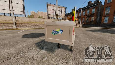 New textures of hot dog carts for GTA 4
