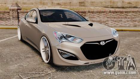 Hyundai Genesis Coupe 2013 for GTA 4