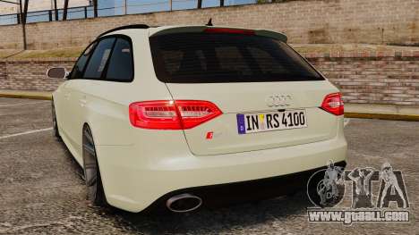 Audi RS4 Avant VVS-CV4 2013 for GTA 4