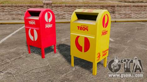 Mailboxes of Australia for GTA 4