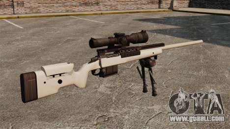 Sniper rifle McMillan TAC-300 for GTA 4