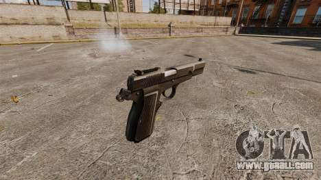 Self-loading pistol Browning Hi-Power for GTA 4
