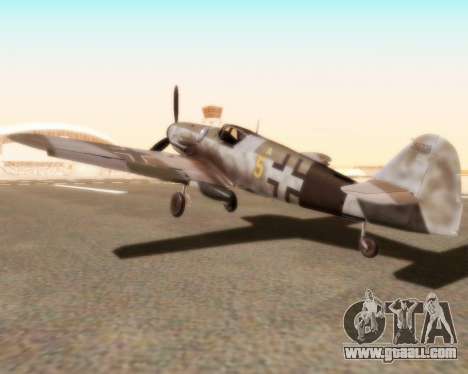 Bf-109 G10 for GTA San Andreas