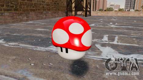 Pomegranate mushroom Mario for GTA 4