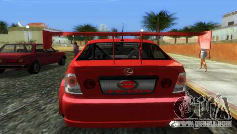 Lexus IS200 for GTA Vice City