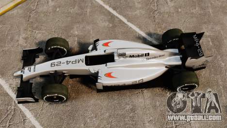 McLaren MP4-29 for GTA 4