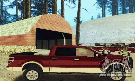 Ford F-150 KING RANCH Edition 2010 for GTA San Andreas