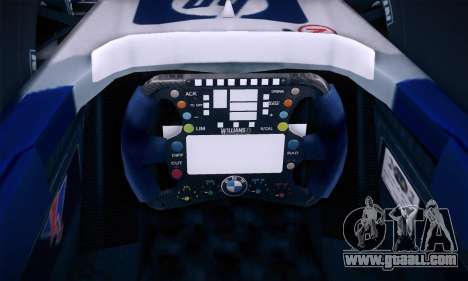BMW Williams F1 for GTA San Andreas