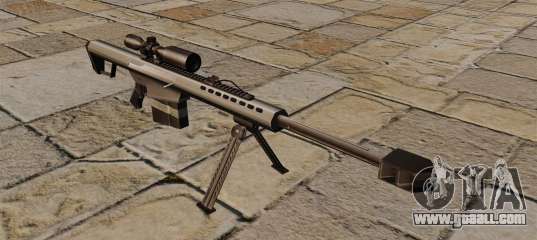 Barrett M82A1 sniper rifle for GTA 4