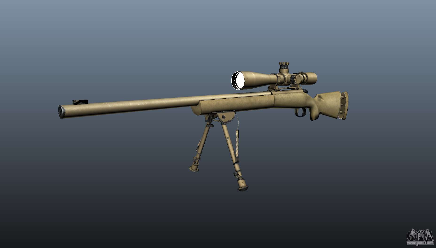 The M24 Sniper Rifle For Gta 4