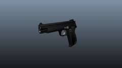 Semiautomatic pistol SIG P210 for GTA 4