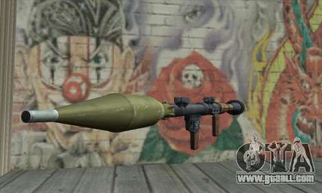 Missile launcher for GTA San Andreas