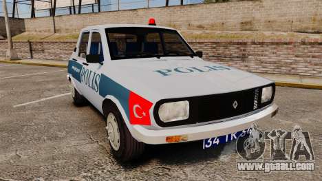 Renault 12 Turkish Police [ELS] for GTA 4