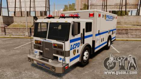 Hazmat Truck LCPD [ELS] for GTA 4