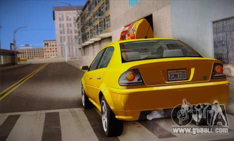 Declasse Premier Taxi for GTA San Andreas