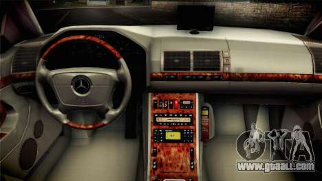 Mercedes-Benz S600 V12 V1.2 for GTA San Andreas