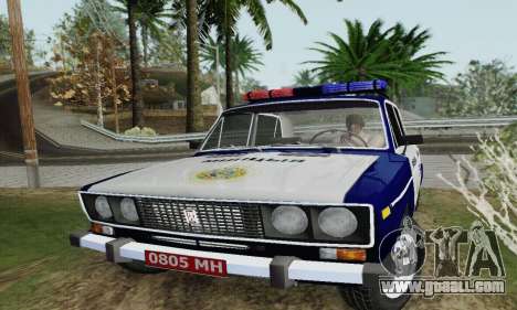 VAZ 2106 Police for GTA San Andreas