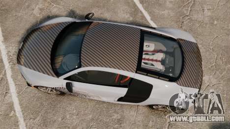 Audi R8 GT Coupe 2011 Drift for GTA 4