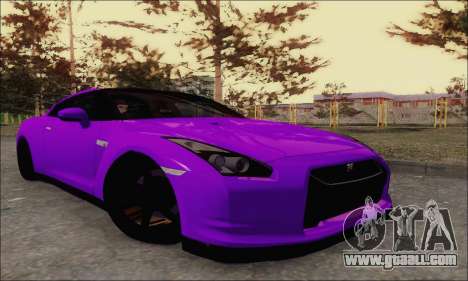 Nissan GT-R Spec V for GTA San Andreas