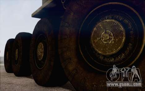 535 MAZ Military for GTA San Andreas
