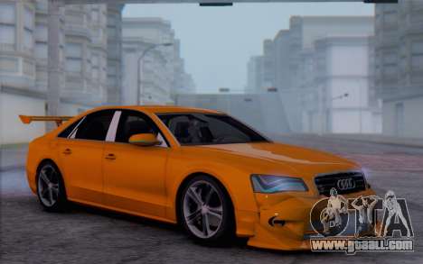 Audi A8 2010 for GTA San Andreas