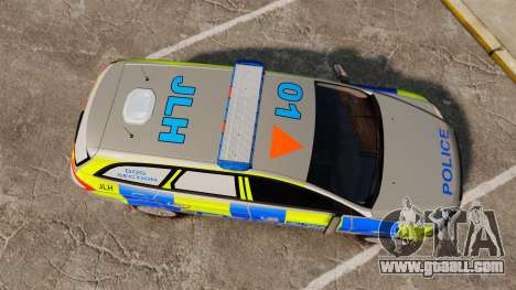Ford Mondeo Metropolitan Police [ELS] for GTA 4