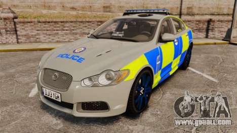 Jaguar XFR 2010 West Midlands Police [ELS] for GTA 4