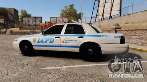 Ford Crown Victoria LCPD [ELS] for GTA 4