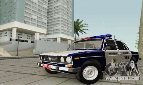 VAZ 2106 Police for GTA San Andreas