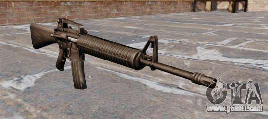 Semi-automatic AR-15 rifle Armlite for GTA 4