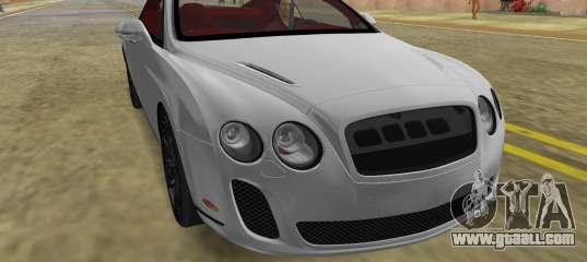 Bentley Continental Extremesports for GTA Vice City