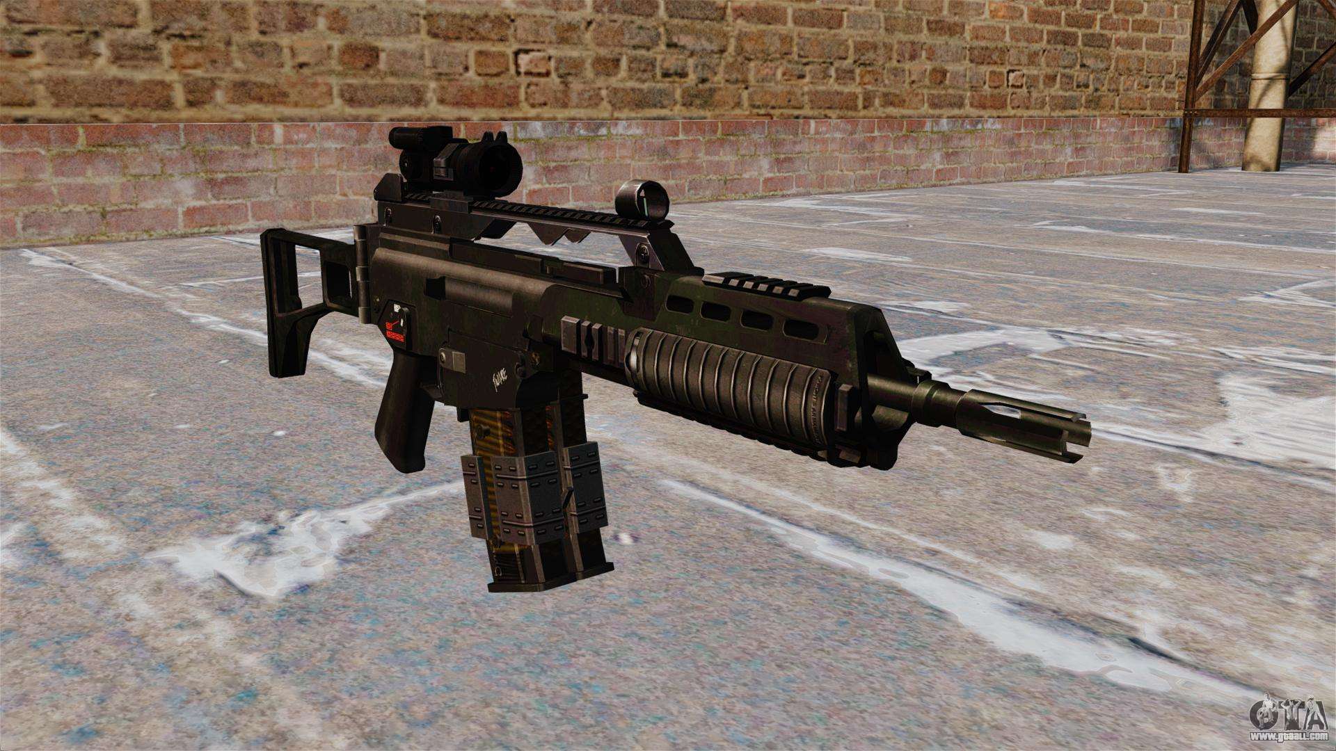 Assault rifle HK G36k for GTA 4