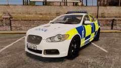 Jaguar XFR 2010 Police Marked [ELS] for GTA 4
