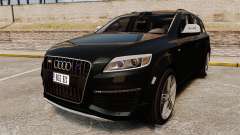 Audi Q7 Unmarked Police [ELS] for GTA 4