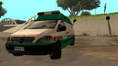 Mercedes-Benz Vito Ambulancia ACHS 2012 for GTA San Andreas