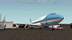 Boeing-747-400 Airforce one for GTA San Andreas