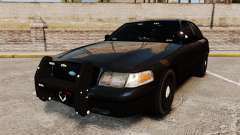 Ford Crown Victoria Stealth [ELS] for GTA 4