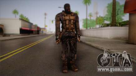 A mercenary from s. t. a. l. k. e. R for GTA San Andreas