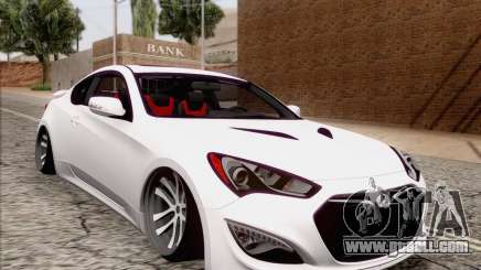 Hyundai Genesis Stance for GTA San Andreas