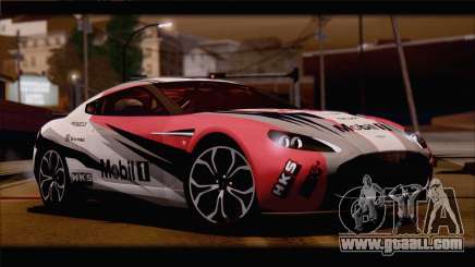 Aston Martin V12 Zagato 2012 [HQLM] for GTA San Andreas