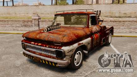 Chevrolet Tow truck rusty Rat rod for GTA 4
