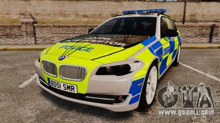 BMW 550d Touring Metropolitan Police [ELS] for GTA 4