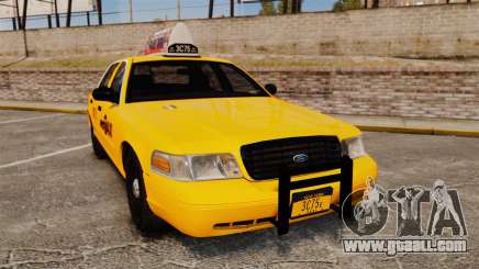Ford Crown Victoria 1999 NYC Taxi v1.1 for GTA 4