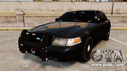 Ford Crown Victoria Stealth [ELS] for GTA 4
