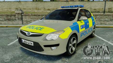 Hyundai i30 Metropolitan Police [ELS] for GTA 4