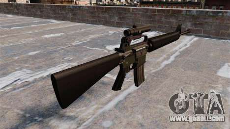 The M16A2 rifle for GTA 4